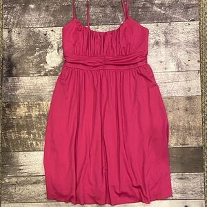 Le Chateau Fuchsia Strappy Dress